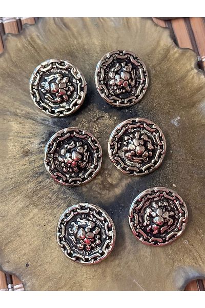 ODDA TASARIM ATÖLYESİ Metal Coat Button Set of 6