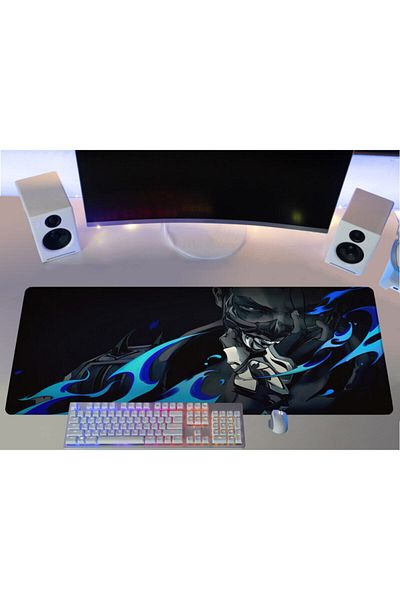 PORGE لوحة ماوس Yoru مقاس 90x40 سم Xxl كبيرة لمشغل الألعاب