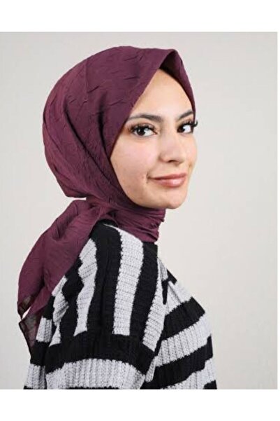 Trablus Μαντήλι από μπαμπού για γυναίκες που κάνουν χιτζάμπ Μωβ