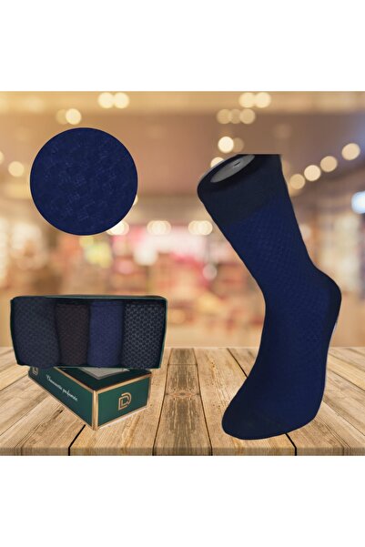 Sevamed Medikal BAMBOO PERFUME SCENTED SEAMLESS MEN'S SOCKS 4 PAIRS (40-45)