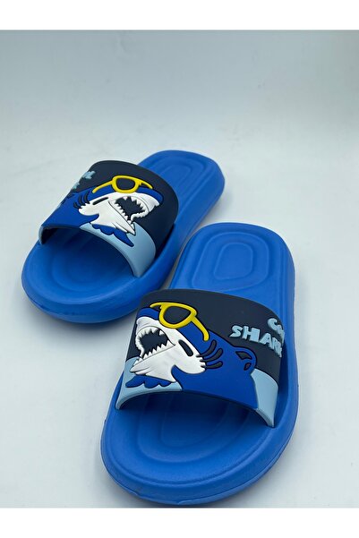 GEZER Анатомічна підошва Нековзна підошва Басейн Море Море Дім Вулиця Дитячі капці (DOG FISH PATTERN)