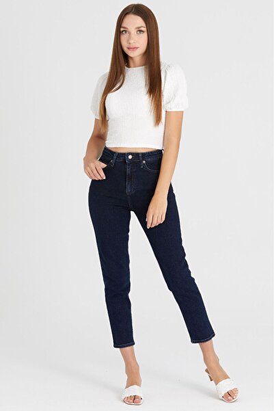 BUTAMY HIGH WAIST JEANS PANT