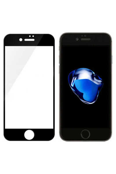 Techaks واقي شاشة لهاتف Apple iPhone 6 بتغطية كاملة، حواف مقاومة للكسر، زجاج ...