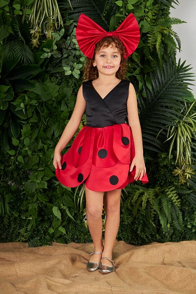 zühre balaban ladybug costume flower girl dress