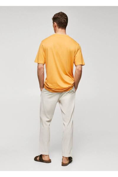 MANGO Man Lightweight merserize günlük tişört