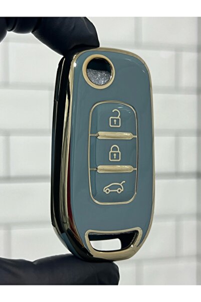 BARKAS ELEKTRONİK Husa gri pentru chei Renault Taliant Nano - Tip fluture
