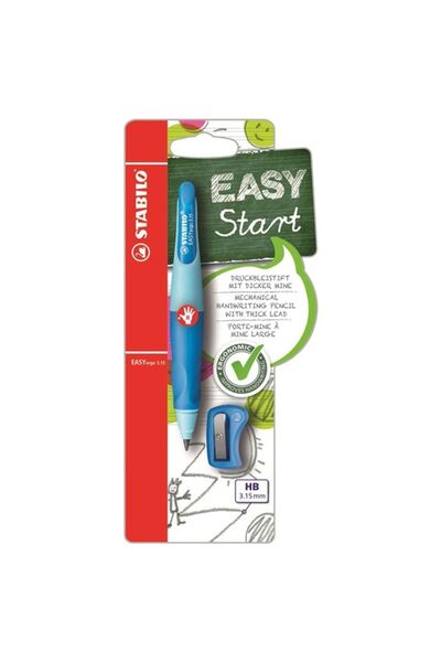 Stabilo Kurşun Kalem Easyergo 3.15 Sağ Mavi B-46873-10