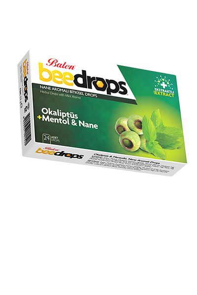Balen 24 Pieces Menthol Eucalyptus - Herbal Strait Paste, Menthol and Mint Flavor