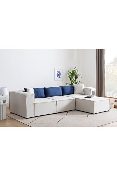 NEXHOME Nex 4 Modül Modüler L Köşe Koltuk Takımı