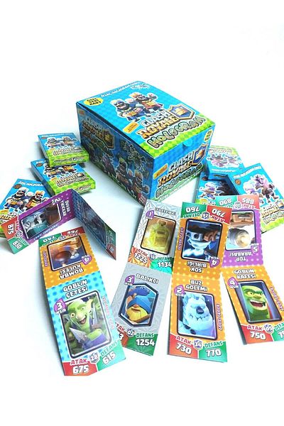 Hayal Sepeti Clash Royal Hologram Special Series Card Game with 240 Pieces
