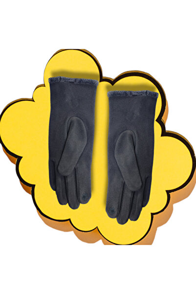 Algitsin O L A Dámské středně silné rukavice standardní velikosti kašmír+chlupatý+dotykový