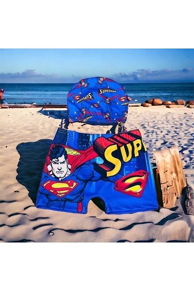 Rs Ramuni Set de costume de baie pentru băieți cu pantaloni scurți și oase