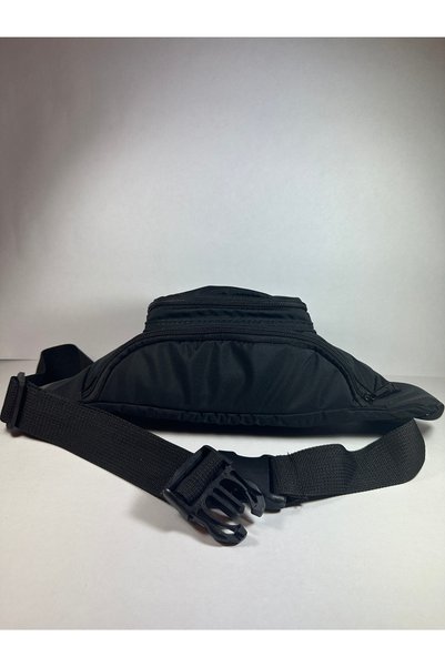 MEYL ÇANTA BAERS Double compartment,Two Eyes, Large volume,Black waist bag