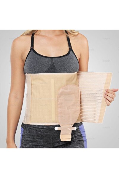Genel Markalar Kolostomi Korsesi 26 Cm | Esnek ve Pamuklu Kumaş Günlük Kullan...