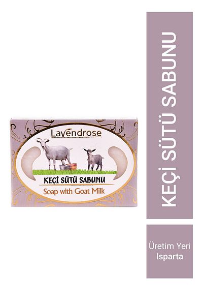 Lavendrose Goat Milk Soap - 100% Natural Goat Milk Soap - Anti-Blemish Soap - Mold Soap 100 Gr