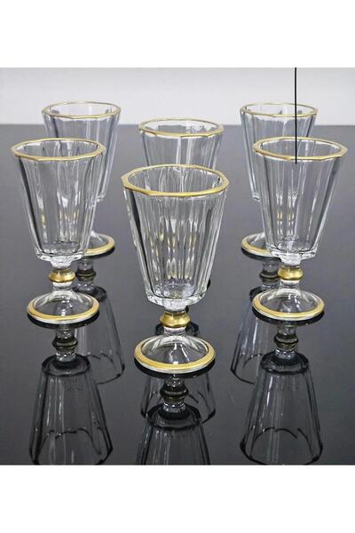 Zeryas Home Coffee side presentation water cup 6 Pieces