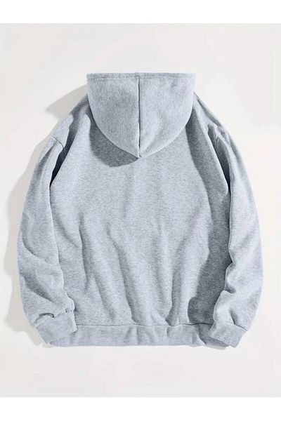 Khione Φούτερ με στάμπα Bull Shit Unisex Oversize με κουκούλα