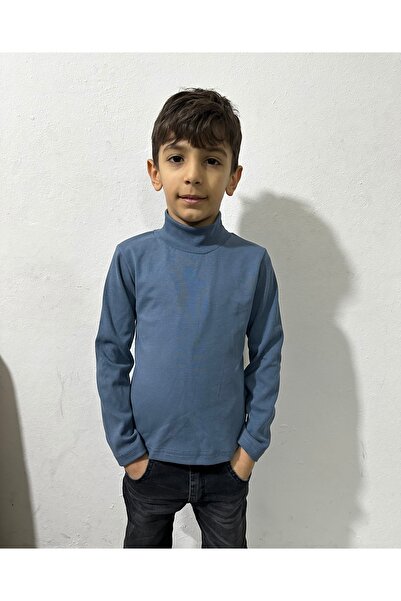 NetsaTekstil بدلة للجسم للأولاد والبنات للجنسين نصف الياقة المدورة وأكمام طويلة