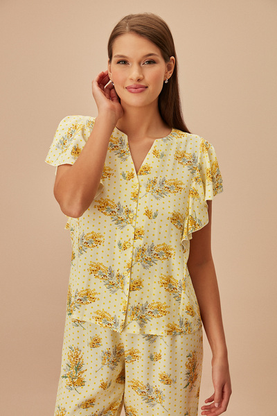 SUWEN Yelena Maskülen Pijama Takımı