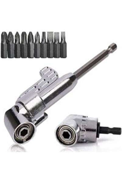 Depolife Matkap Için Vidalama Uç Seti Altıgen Hex Köşe Kör Vidalama Seti 12 P...