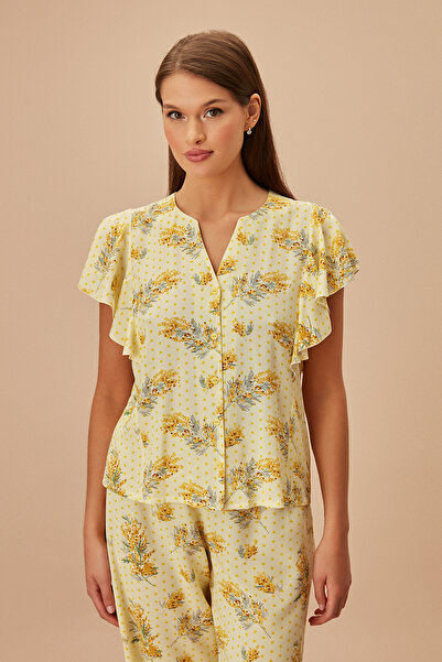 SUWEN Yelena Maskülen Pijama Takımı