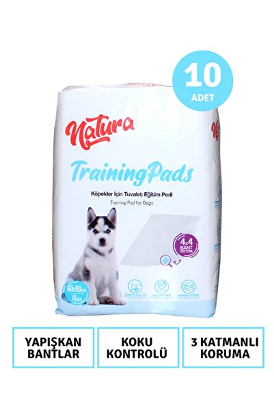 natura Training Pads For Dog Köpekler İçin 3 Katlı Tuvalet Eğitim Pedi 60x90 ...