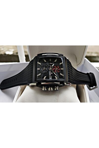 Raymond Swiss 8309 Black Corner Men's Wristwatch