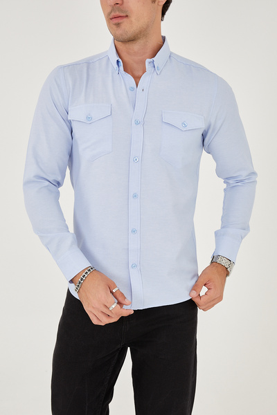 ENZİM JEANS Men's Polycotton Shirt