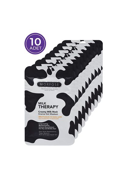 Morfose Milk Therapy Hair Mask 25 ml 10 Pieces