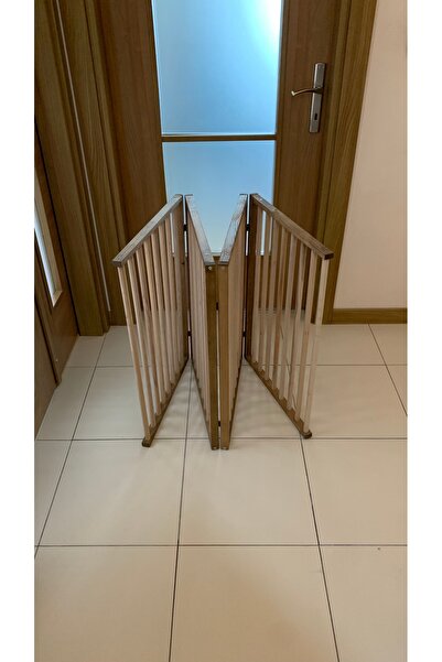 naturbird Ahşap Kapi Önü Bariyer Açilip Kapanabilir Yükseklik 72cm