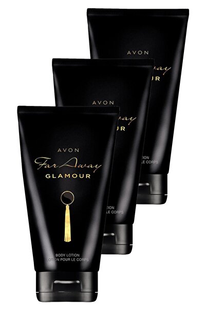 AVON Far Away Glamour Vücut Losyonu 150 Ml. Üçlü Set