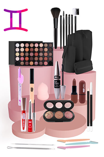 MUJGAN Ikizler Burçlarına Özel Makyaj Seti Esmer Ten