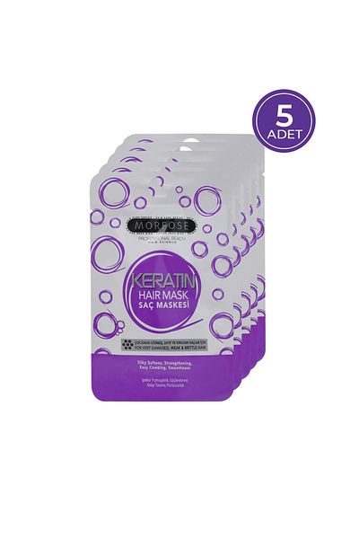 Morfose 25 ml Keratin Hair Mask - 5 Pieces