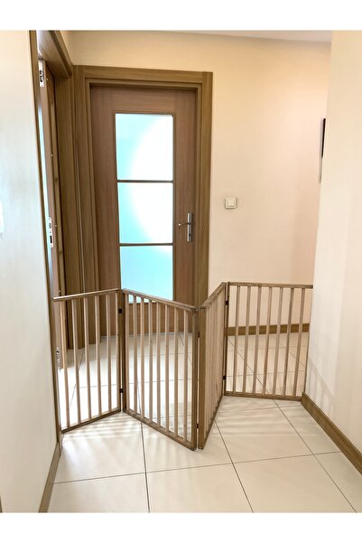 naturbird Ahşap Kapi Önü Bariyer Açilip Kapanabilir Yükseklik 72cm