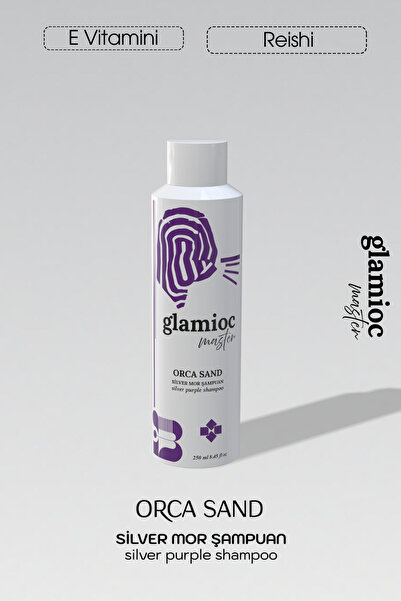 Mioc Kozmetik Glamioc Master Orca Sand Silver Mor Şampuan