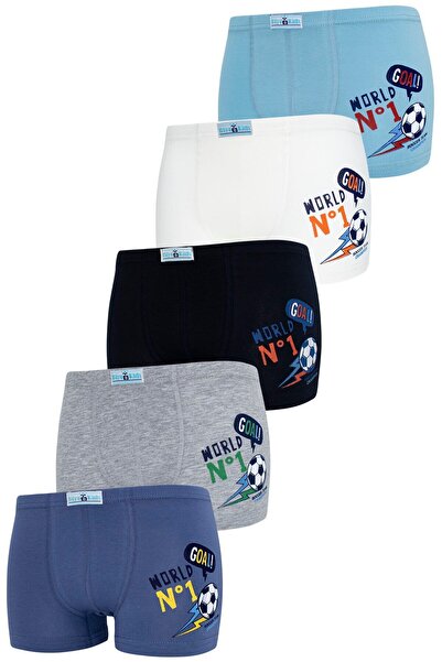 biyokids بوكسر ولادي 5 قطع متعدد الألوان Byo2625