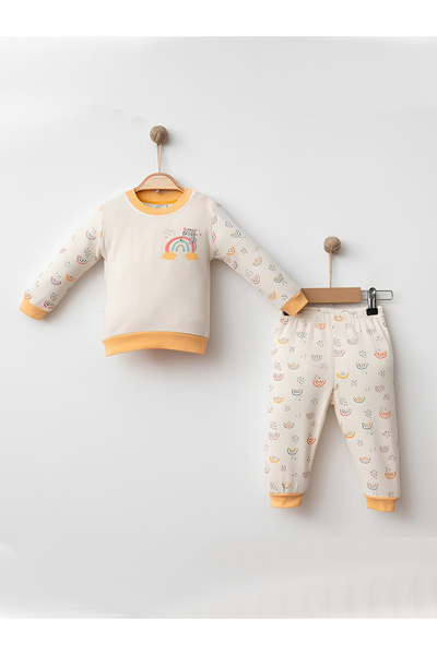Rise Raba Baby Girl 100% Cotton Bodysuit and Trousers Set 6-18 Months