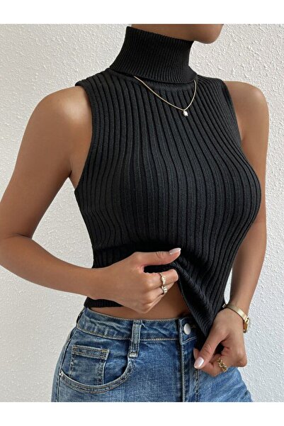 ATEMODAA ΠΛΕΚΤΗ ΜΠΛΟΥΖΑ ΜΕ ΛΟΥΡΙ ΑΝΟΙΧΤΟ ΤΡΙΚΟ