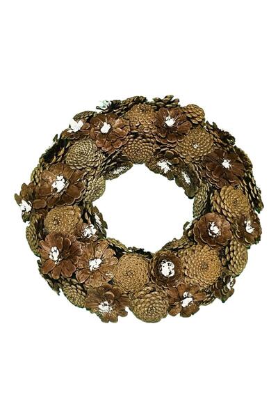 ART PINE KAPI SÜSÜ DOĞAL ÇAM KOZALAK ÇELENK - EL YAPIMI HANDMADE YILBAŞI YENİ YIL PARTİ EĞLENCE DUVAR DEKO