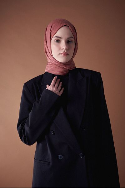 Modakaşmir Σειρά Bamboo Shawl Marsala