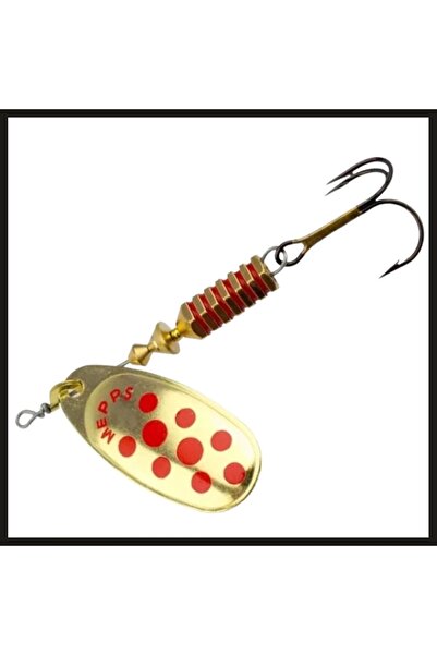 Uygunayakala Uyguna-Catch Gold/red Dotted No:3Mepps Comet-OX.052