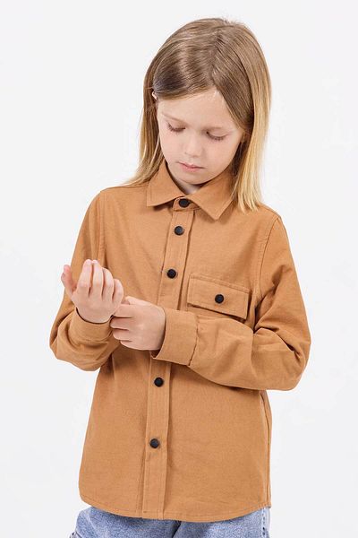 Gold Class Kidswear Риза за момче със сгъваеми ръкави и джобове