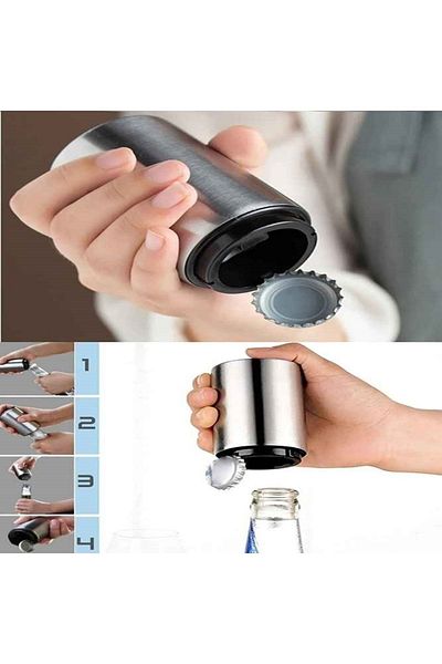 sengenegel 2 Pieces Practical Automatic Professional Bottle Opener| Automatic Bottle Opener| Cover Opener