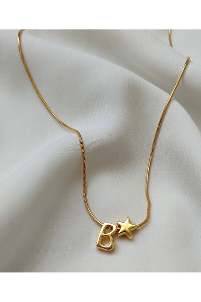 Asia by Leuvoié B Harfli Yıldız Kolye