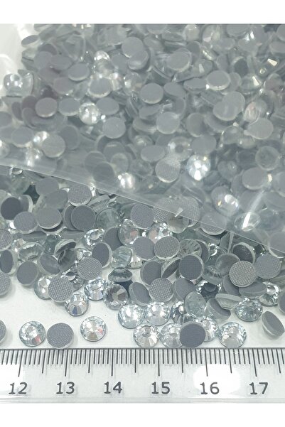 CRYSTALSHOP حجر لاصق مع مكواة Dmc Hotfix Ss30 كريستال (720 قطعة ~ 100 جرام)