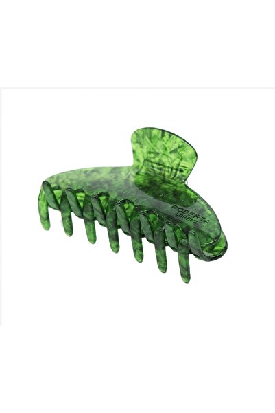 Roberta Lorenz Women's Green Mossy Tight Hair Clip, Quality 10 Cm Bone Clamp Clasp Buy 4 Pay 3