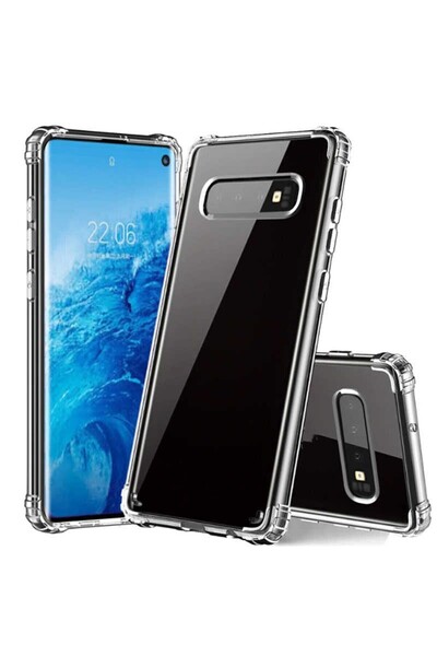 ZM STORE Samsung Galaxy S10 Plus Uyumlu Kılıf Nitro Anti Shock Şeffaf Silikon...