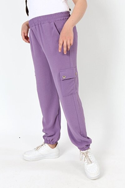 Jannock Pantaloni de vară cu talie elastică confortabili pentru fete