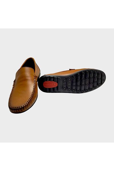 HON'S Мъжки кожени обувки Loafers HS1000