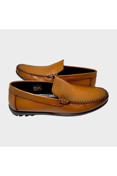 HON'S Мъжки кожени обувки Loafers HS1000